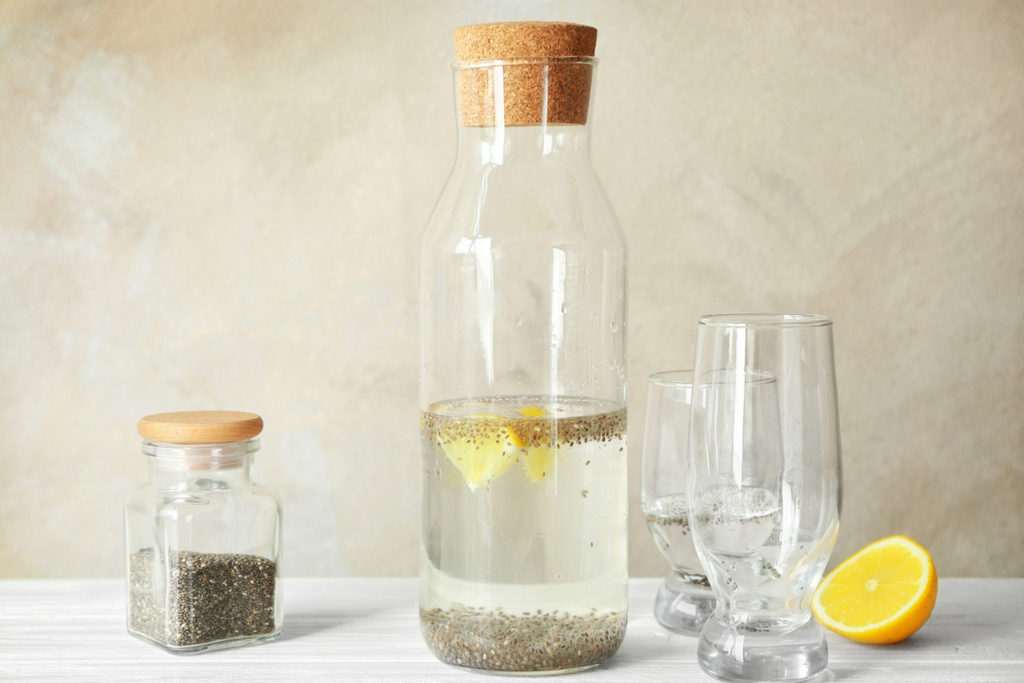 Chia Lemon Water